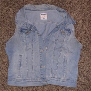 Women’s denim vest